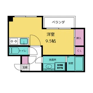 桜ガーデン【2階】の間取り