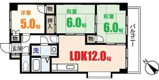 ビラバロンII【3階】の間取り