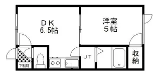 コーポ高橋(芦野)【2階】の間取り
