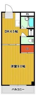 カーサ・プリメーラ【2階】の間取り