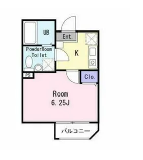 ヴィラージュ【1階】の間取り