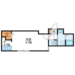 ボヌール17【3階】の間取り