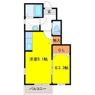 ザ・グランメゾン盛岡【1階】の間取り