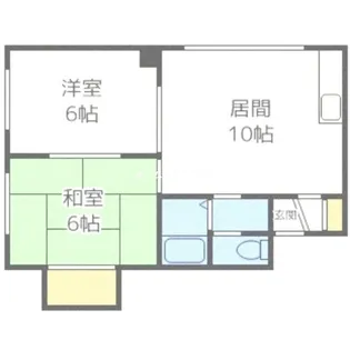 ウィング112【2階】の間取り