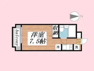 メゾン・ド・アエロスター【2階】の間取り