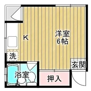 ハイツアン【2階】の間取り