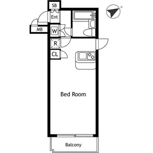 ワコーレ西新井第2【2階】の間取り