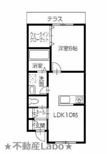 Live Style I【1階】の間取り