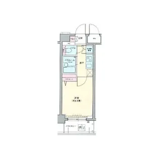 ロアール早稲田大学前弐番館【1階】の間取り