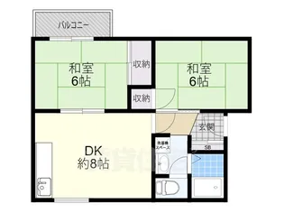 メゾンカルテット【2階】の間取り