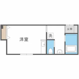 リヴィエール平岸【2階】の間取り