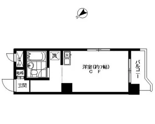 佐竹マンション【4階】の間取り