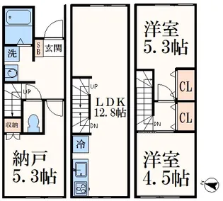 TheSiesta唐木田Terraveneの間取り
