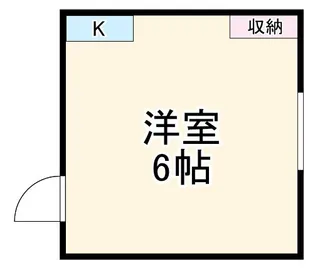平塚市真田アパート【1階】の間取り