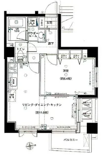 SIN-City中野【7階】の間取り