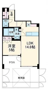 KDXレジデンス横濱紅葉坂の間取り