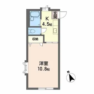 パティオス仙台【2階】の間取り