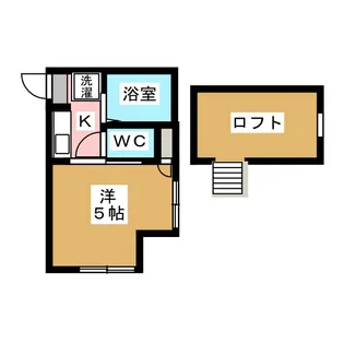 エクセル東林間【2階】の間取り