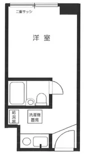 オリエントマンション品川【4階】の間取り