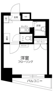 ロイヤルパレス初台【2階】の間取り