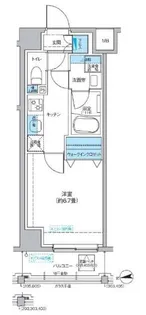 フレンシア ノイエ 成増【2階】の間取り