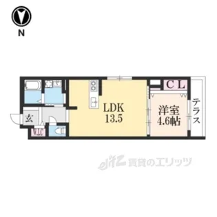 AVENUE堀川六角【1階】の間取り