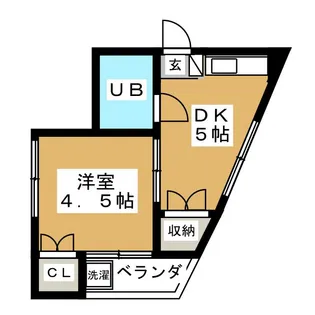 GRIFFIN祐天寺【1階】の間取り