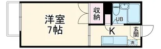 エクセレント都【1階】の間取り
