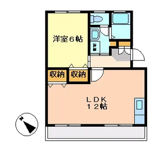 町田コープタウン4号棟【2階】の間取り