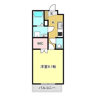 AXIS永田町【2階】の間取り