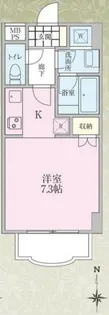 プラッシュガーデンスパス【2階】の間取り