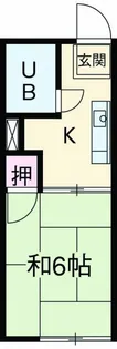 ハレーハイツ【2階】の間取り