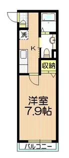 グランソレイユ【2階】の間取り