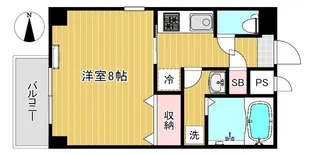 サンパティーク【1階】の間取り