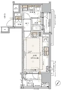 グランリビオ表参道【2階】の間取り