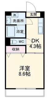 アプリ1【1階】の間取り
