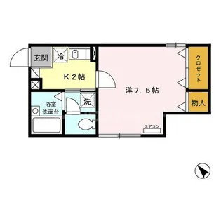 SKモナリエ・成増【2階】の間取り