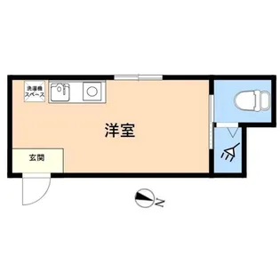 TOKYOβ竹ノ塚10【1階】の間取り