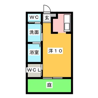 シャーメゾンルミエール【1階】の間取り