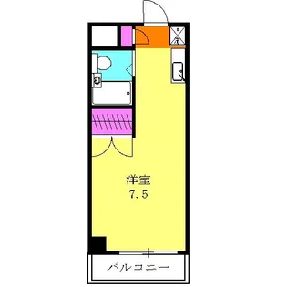 メゾン大洋PARTII【3階】の間取り