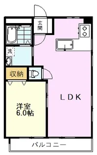 第2ハヤブサマンション【3階】の間取り