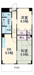 プロシード金沢文庫【1階】の間取り