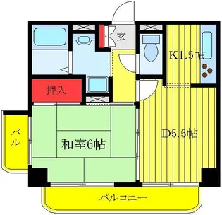 ムラカミビル【5階】の間取り