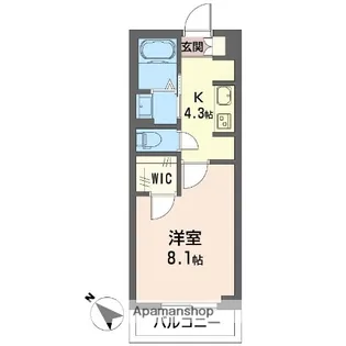 グラン エスト【3階】の間取り