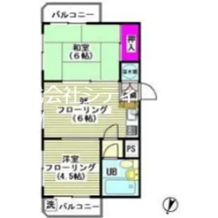 オクトメゾン雪が谷【3階】の間取り