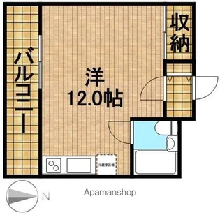 テリーマンション【2階】の間取り
