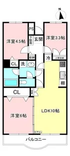 サン・ヒル7【3階】の間取り