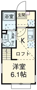 ヴィラベローナ桜ヶ丘【1階】の間取り