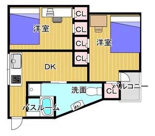 MORI HOUSE 赤羽台【2階】の間取り
