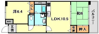 リアライズ東山【2階】の間取り